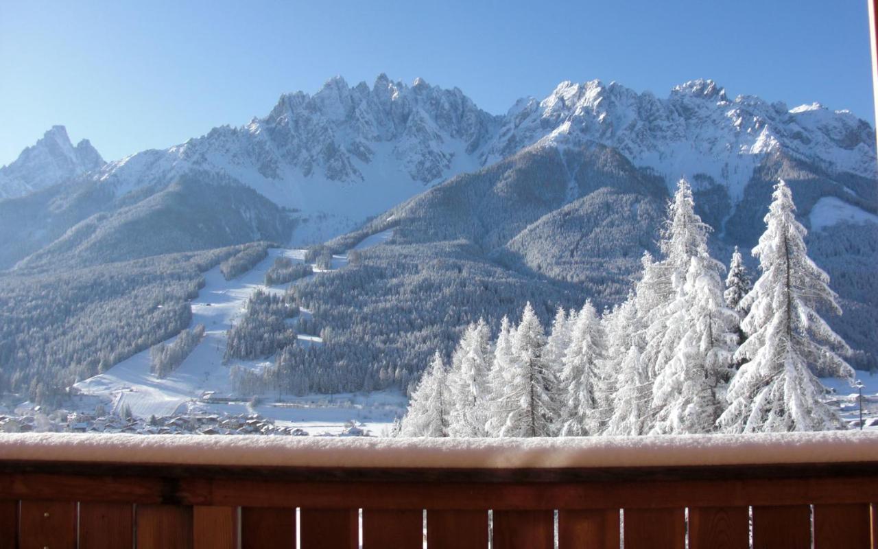 Chalet Panorama Himmelreichhof San Candido Bagian luar foto
